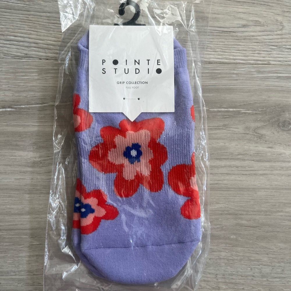 Women's Floral Grip Socks